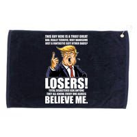 Funny Trump Really Terrific Very Handsome Father's Day Grommeted Golf Towel