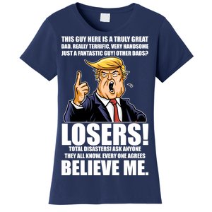 Funny Trump Really Terrific Very Handsome Father's Day Women's T-Shirt