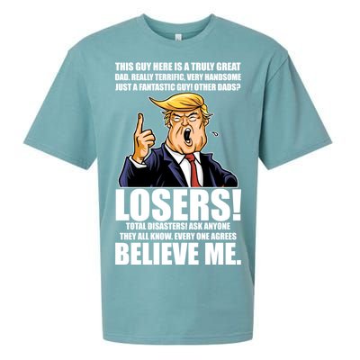 Funny Trump Really Terrific Very Handsome Father's Day Sueded Cloud Jersey T-Shirt