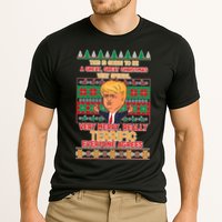 Funny Trump Very Merry Ugly Christmas Sweater Cooling Performance Crew T-Shirt