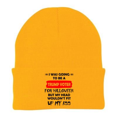 Funny Trump Voter Halloween Costume Knit Cap Winter Beanie