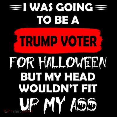 Funny Trump Voter Halloween Costume T-Shirt