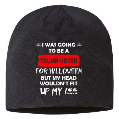 Funny Trump Voter Halloween Costume Sustainable Beanie