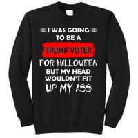 Funny Trump Voter Halloween Costume Tall Sweatshirt