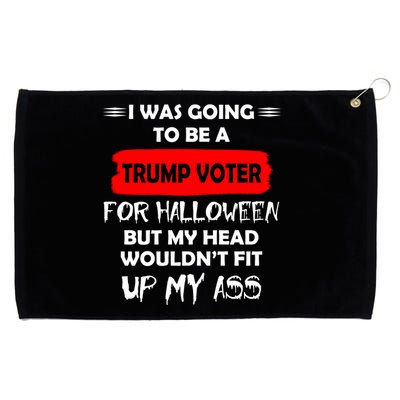 Funny Trump Voter Halloween Costume Grommeted Golf Towel