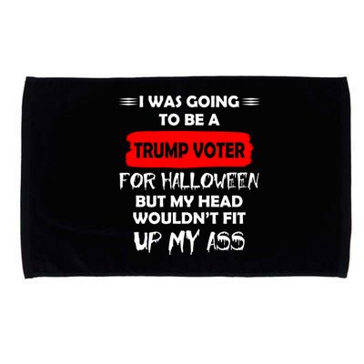 Funny Trump Voter Halloween Costume Microfiber Hand Towel