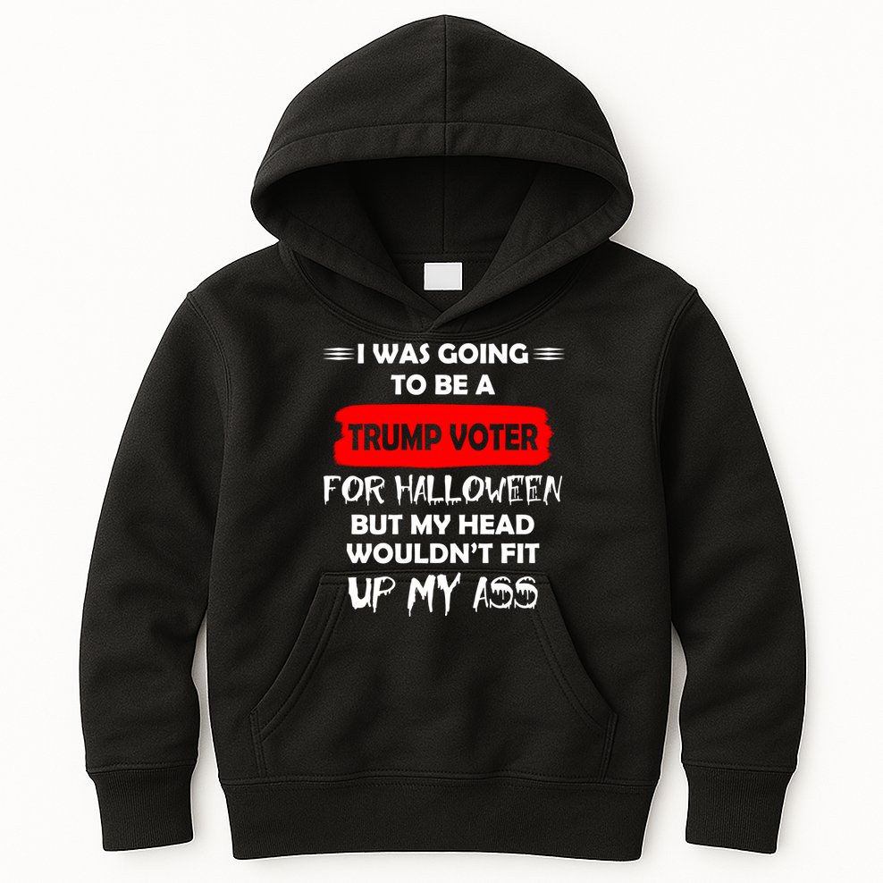 Funny Trump Voter Halloween Costume Kids Hoodie