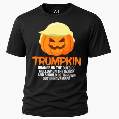 Funny Trumpkin Thrown Out In November Performance Shirt