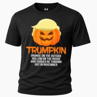 Funny Trumpkin Thrown Out In November Cooling Performance Crew T-Shirt