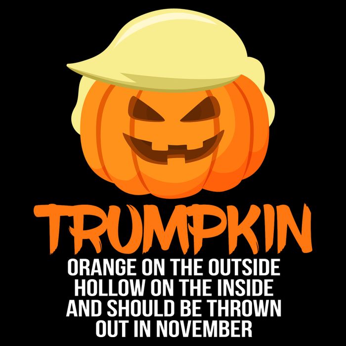 Funny Trumpkin Thrown Out In November Cooling Performance Crew T-Shirt