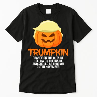 Funny Trumpkin Thrown Out In November Tall T-Shirt