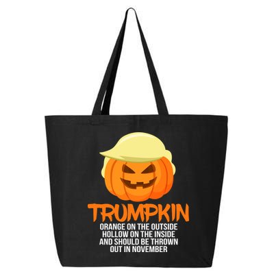 Funny Trumpkin Thrown Out In November 25L Jumbo Tote