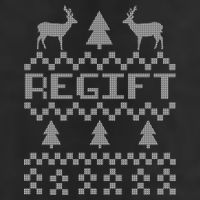 Funny Ugly Christmas Sweater Regift Cool Comfort Performance Bucket Hat