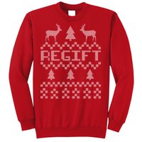 Funny Ugly Christmas Sweater Regift Sweatshirt