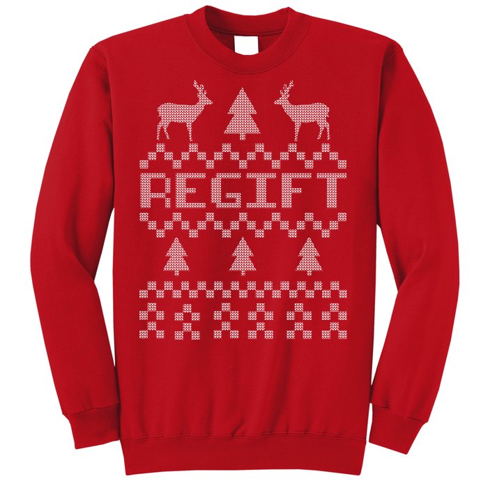 Funny Ugly Christmas Sweater Regift Sweatshirt