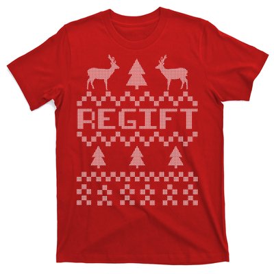 Funny Ugly Christmas Sweater Regift T-Shirt