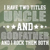 Funny Uncle And Godfather I Rock Them Both Legacy Tie Dye Trucker Hat