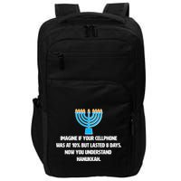 Funny Understanding Hanukkah Impact Tech Backpack