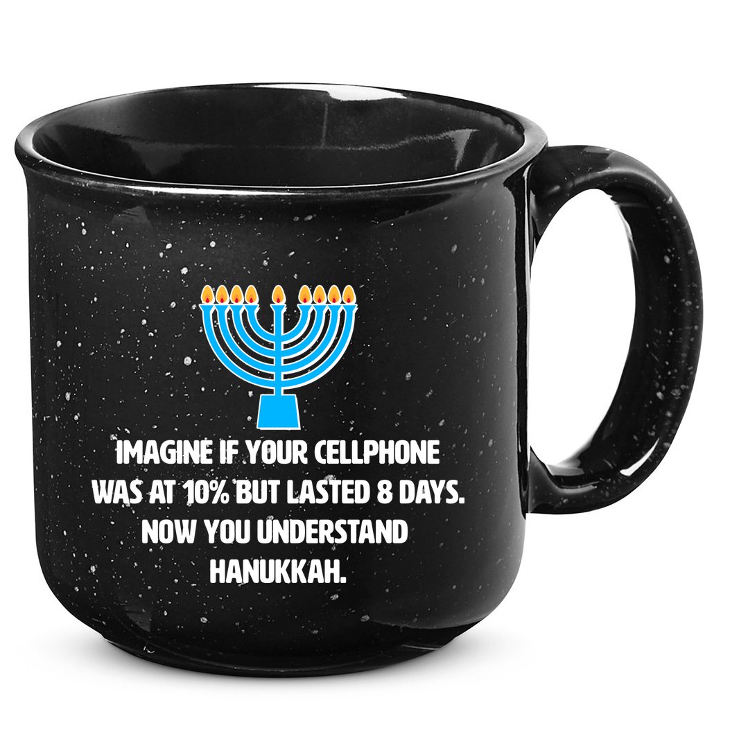 Funny Understanding Hanukkah 15oz Campfire Ceramic Mug