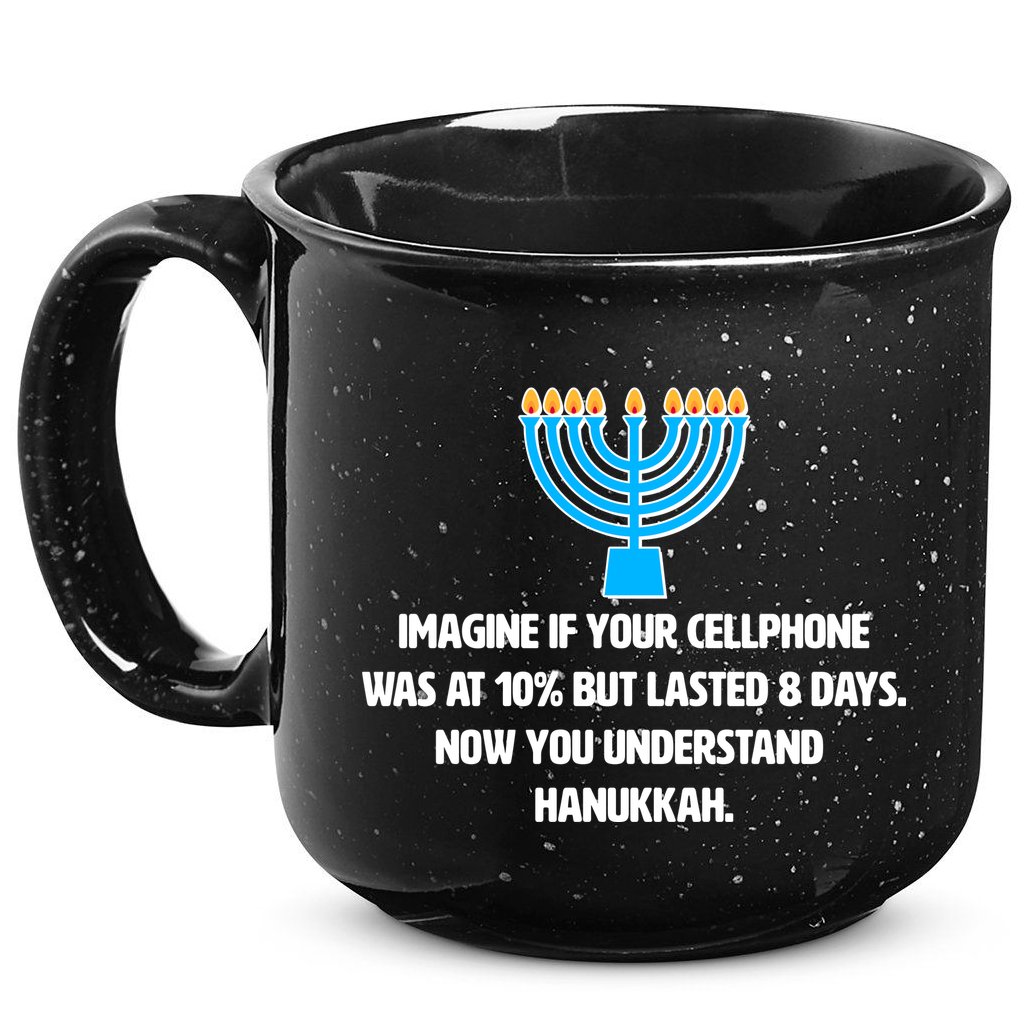 Funny Understanding Hanukkah 15oz Campfire Ceramic Mug