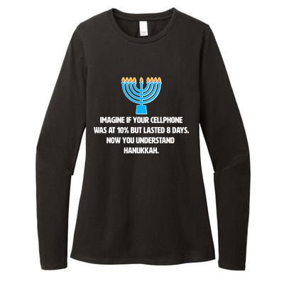 Funny Understanding Hanukkah Womens CVC Long Sleeve Shirt