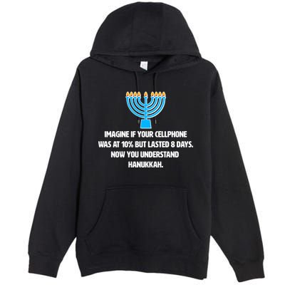 Funny Understanding Hanukkah Premium Pullover Hoodie