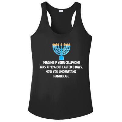 Funny Understanding Hanukkah Ladies PosiCharge Competitor Racerback Tank