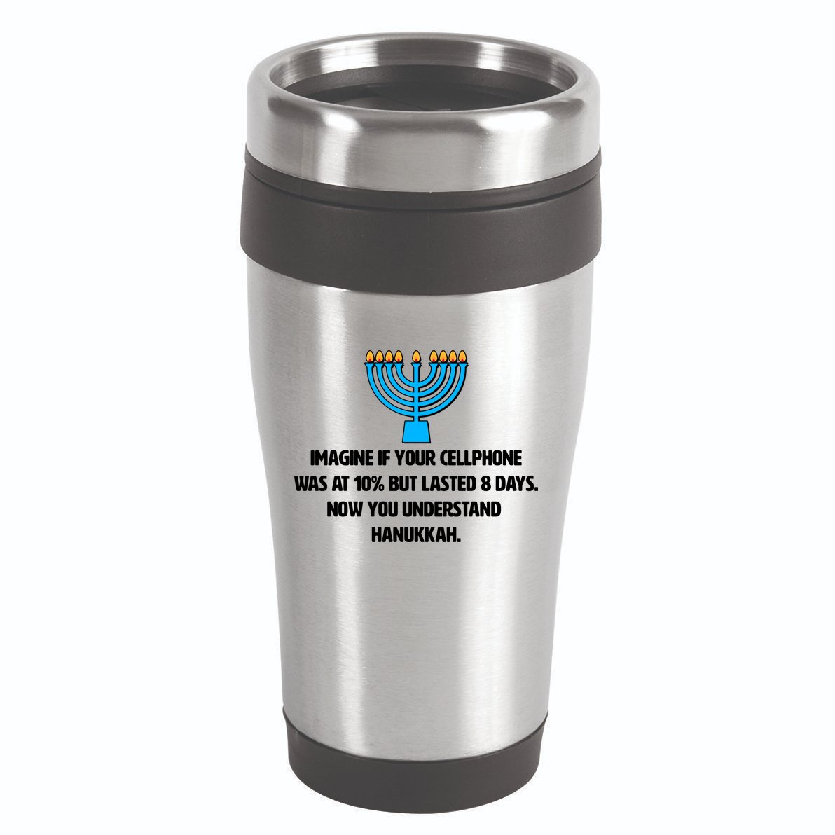 Funny Understanding Hanukkah 16oz Travel Tumbler