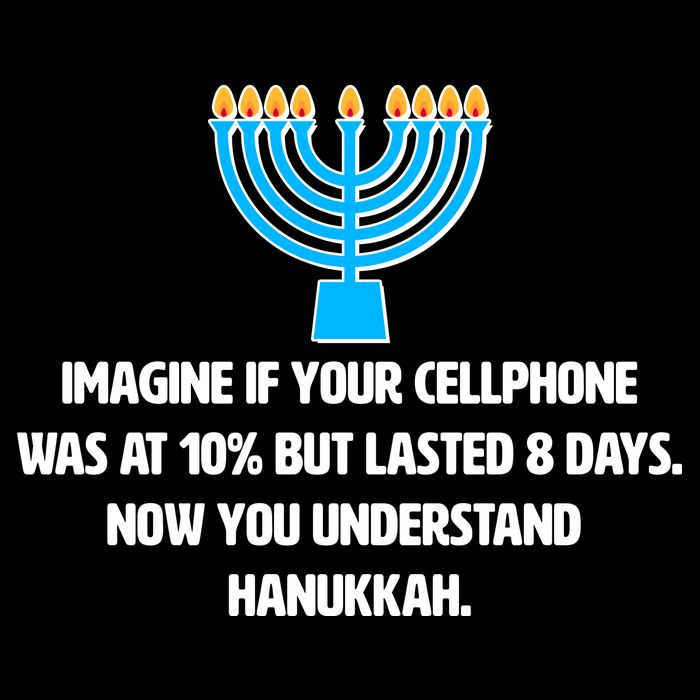 Funny Understanding Hanukkah Cropped Pullover Crew