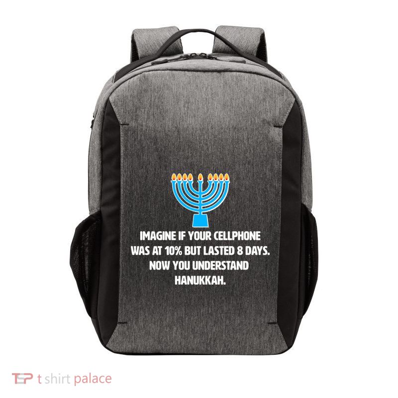 Funny Understanding Hanukkah Vector Backpack