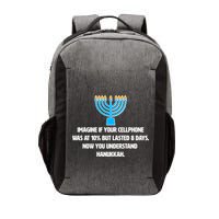 Funny Understanding Hanukkah Vector Backpack