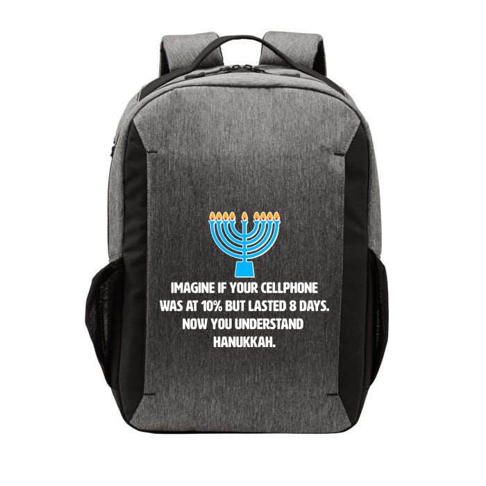 Funny Understanding Hanukkah Vector Backpack