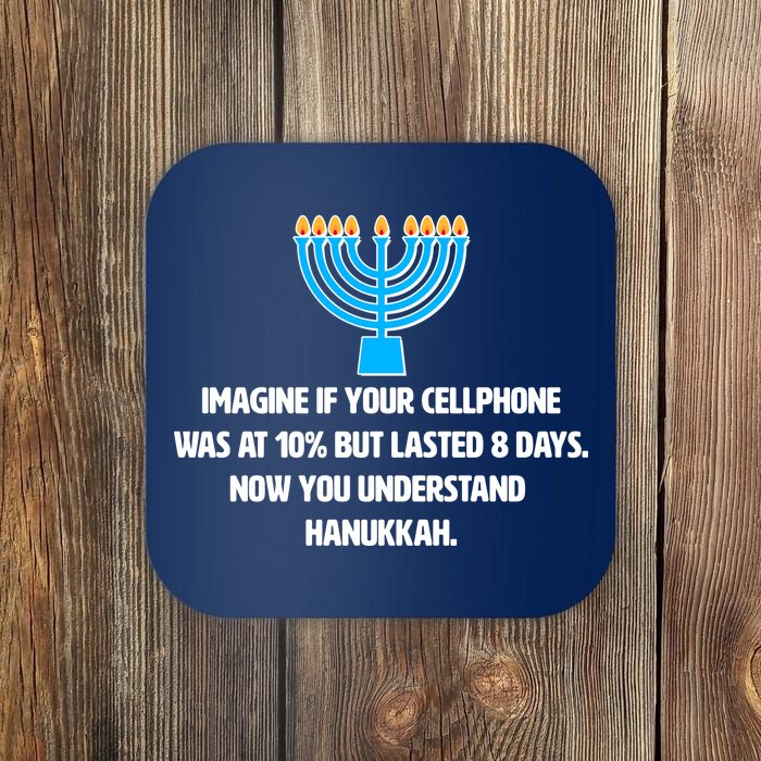 Funny Understanding Hanukkah Coaster