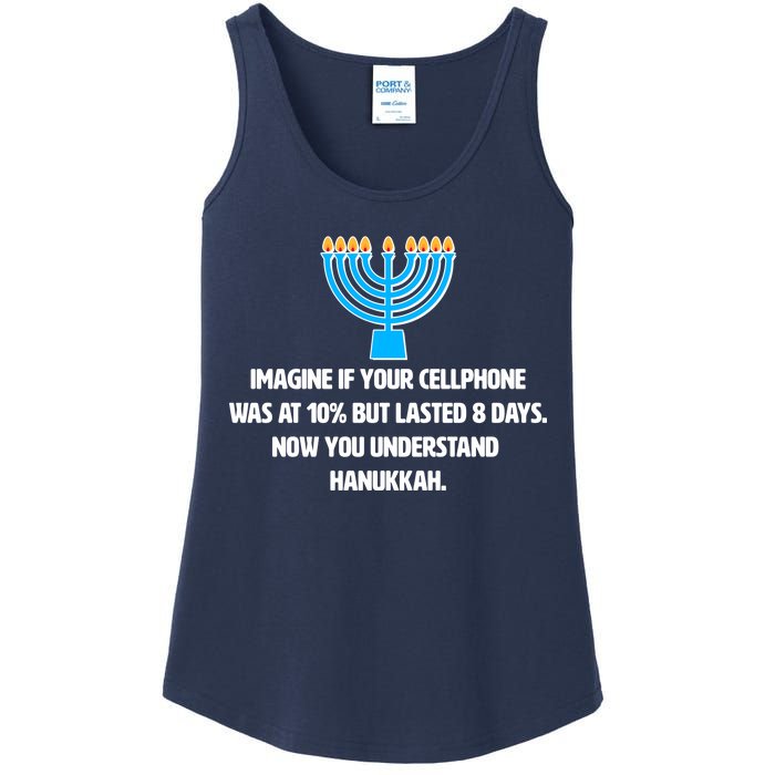 Funny Understanding Hanukkah Ladies Essential Tank