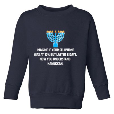 Funny Understanding Hanukkah Toddler Sweatshirt