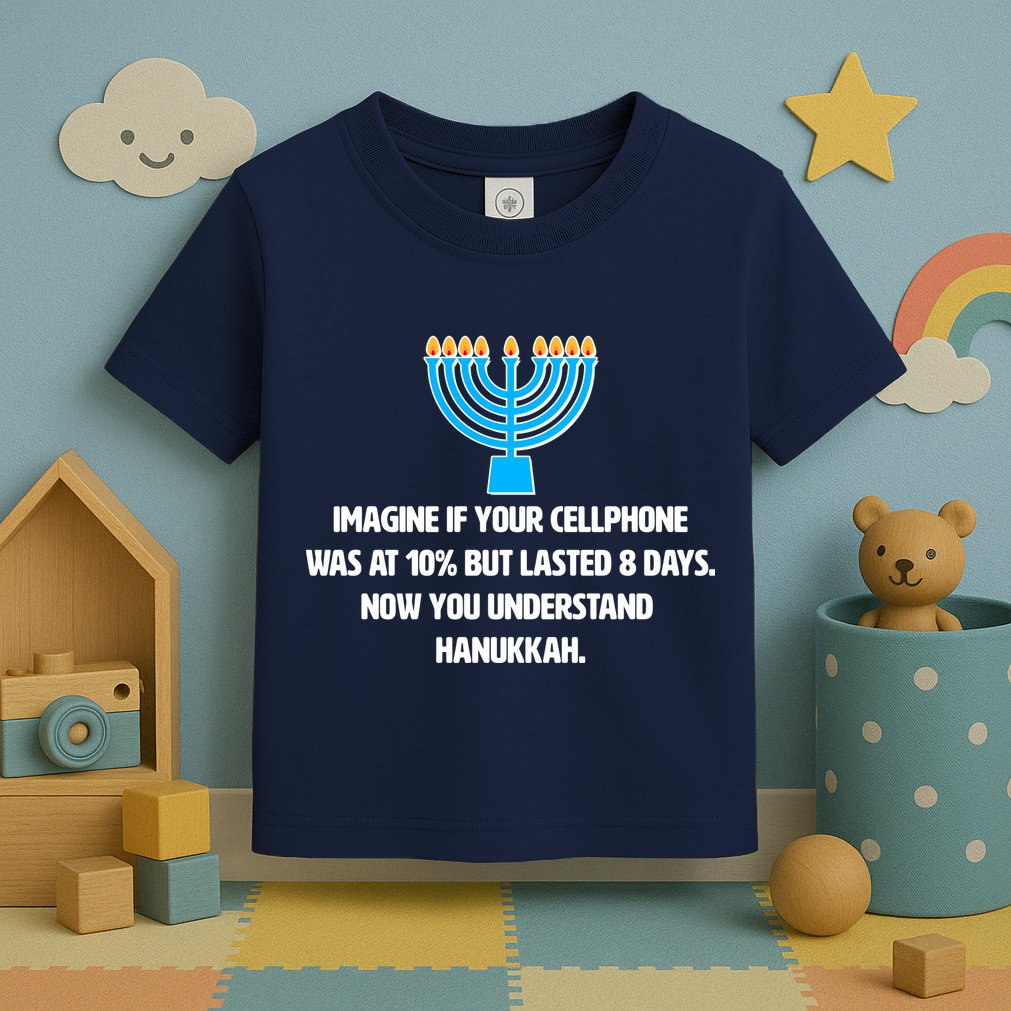 Funny Understanding Hanukkah Toddler T-Shirt