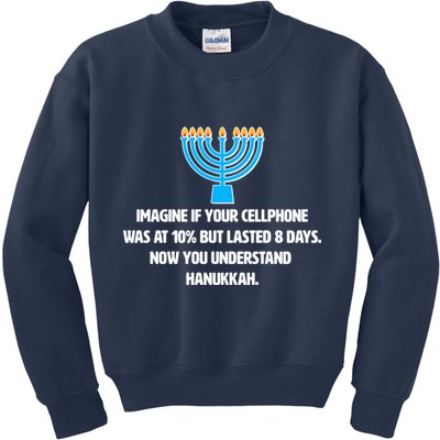 Funny Understanding Hanukkah Kids Sweatshirt