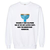 Funny Understanding Hanukkah Garment-Dyed Sweatshirt