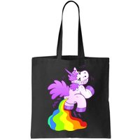 Funny Unicorn Pooping A Rainbow Bag