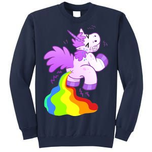 Funny Unicorn Pooping A Rainbow Sweatshirt