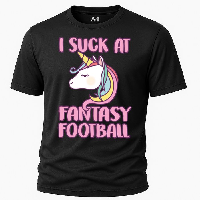 Funny Unicron I Suck At Fantasy Football Cooling Performance Crew T-Shirt