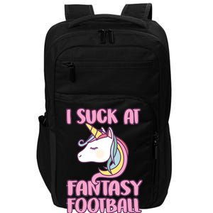 Funny Unicron I Suck At Fantasy Football Impact Tech Backpack