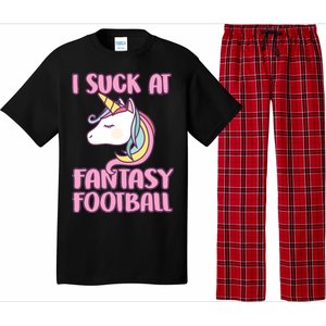 Funny Unicron I Suck At Fantasy Football Pajama Set