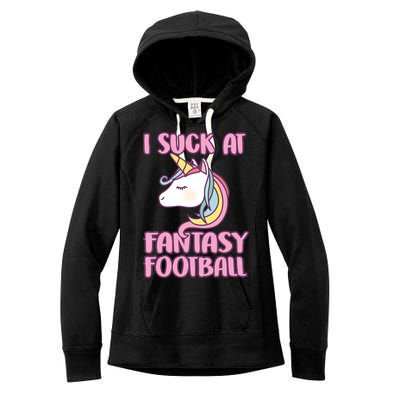 Funny Unicron I Suck At Fantasy Football Women's Fleece Hoodie