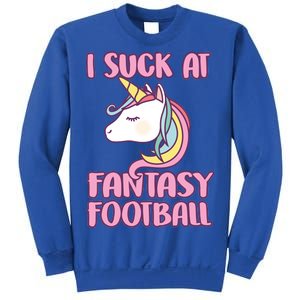 Funny Unicron I Suck At Fantasy Football Sweatshirt