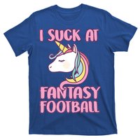 Funny Unicron I Suck At Fantasy Football T-Shirt