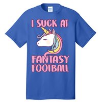 Funny Unicron I Suck At Fantasy Football Tall T-Shirt