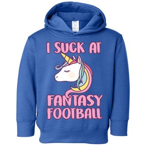 Funny Unicron I Suck At Fantasy Football Toddler Hoodie