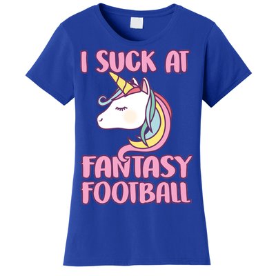 Funny Unicron I Suck At Fantasy Football Women's T-Shirt