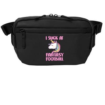 Funny Unicron I Suck At Fantasy Football Crossbody Pack